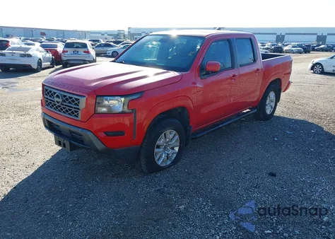 2022 Nissan Frontier Sv 4X4 из США, поврежденный, VIN 1N6ED1EKXNN607024